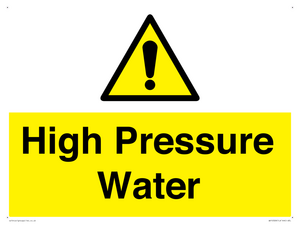 High Pressure Water